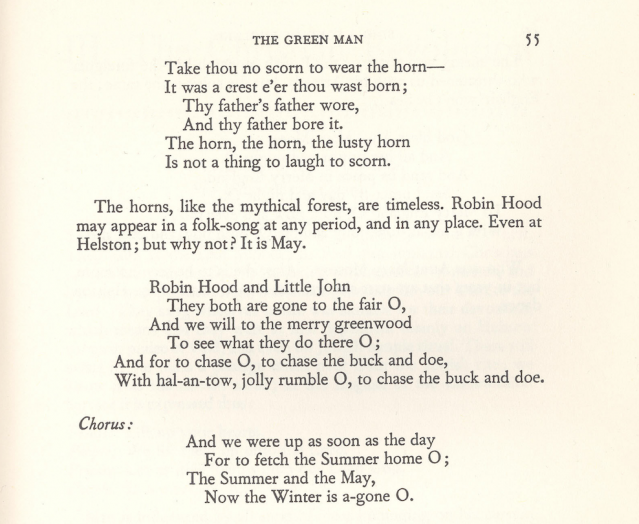 a printing of a book on folk songs